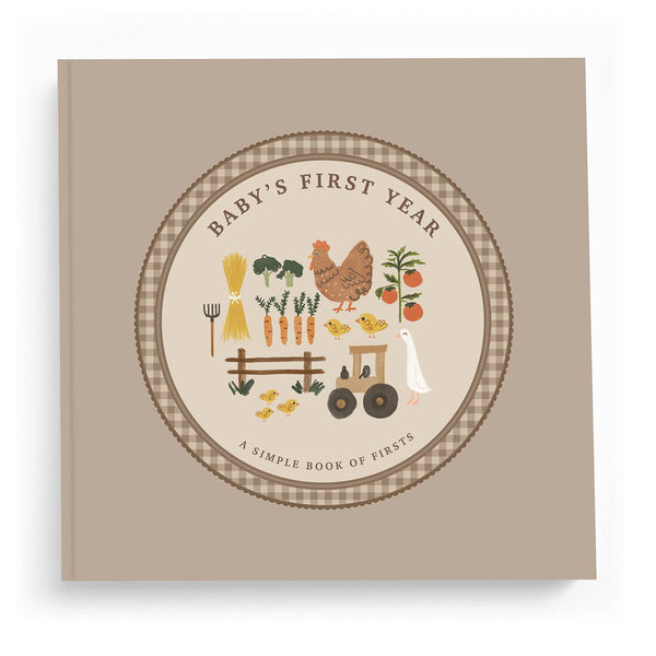 Little Farmer Baby Memory Book - Lulu Bella Boutique