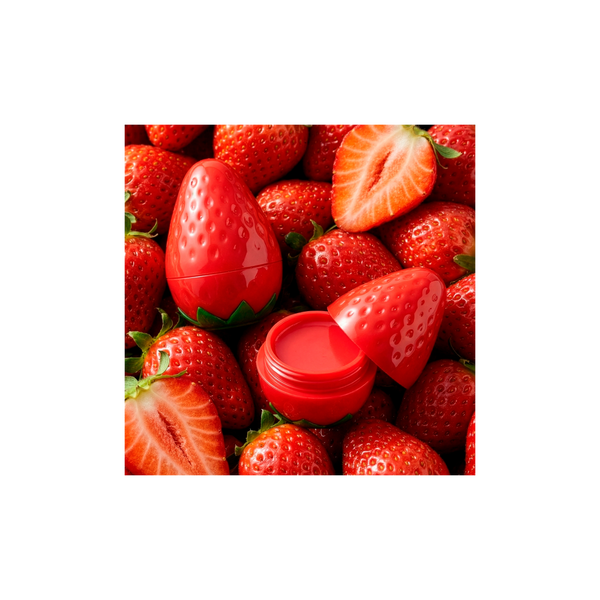 Mini Strawberry Lip Balm - Lulu Bella Boutique