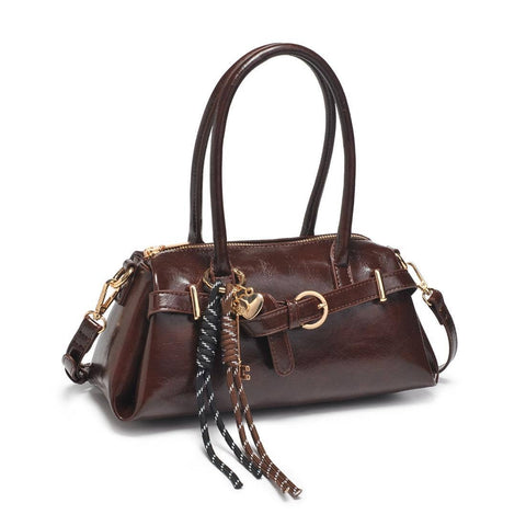 Vienna Crossbody: Chocolate - Lulu Bella Boutique