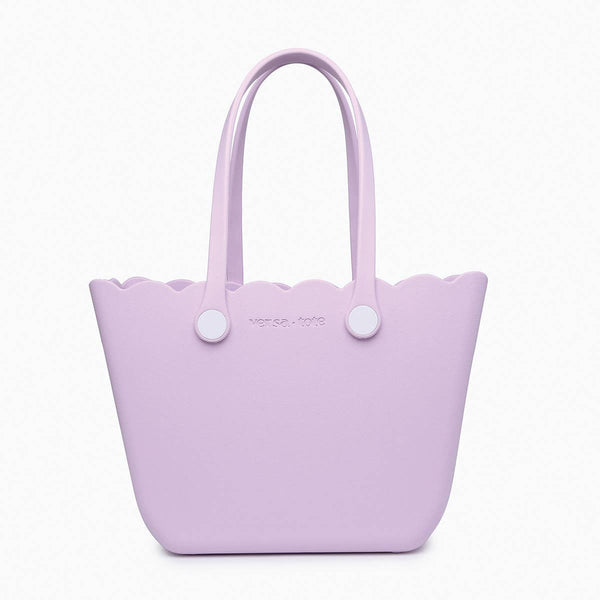 V2335 Rose Scalloped Versa Tote w/ Interchangeable Straps: Bubblegum