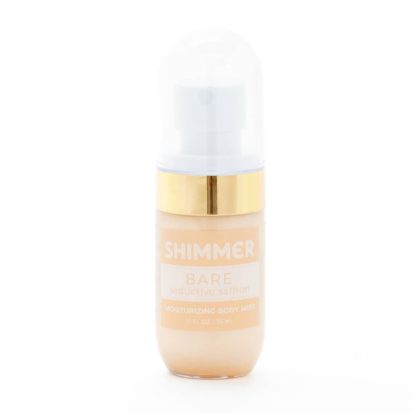 Bare (seductive saffron) | SHIMMER Body Mist - Lulu Bella Boutique