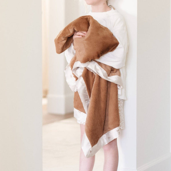 SATIN BACK RECEIVING BLANKETS: Dainty Floral