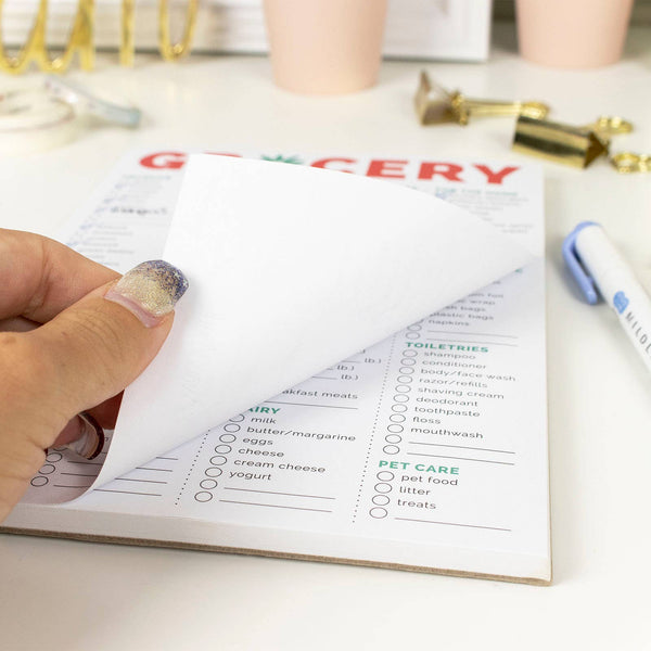 6x9 Magnetic Grocery Planning Pad