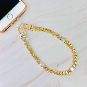 Sparkle Over The Chain Phone Wrist Lanyard