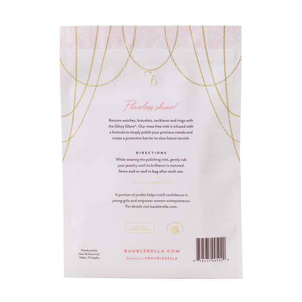 Glitzy Glove Anti-Tarnish Jewelry Polishing Mitt - Lulu Bella Boutique