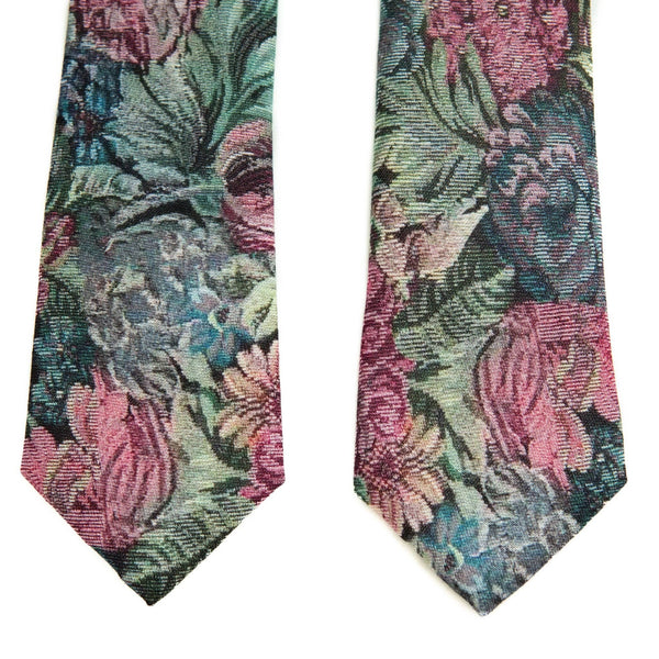 Foyer Floral - Men's Tie: Mens Modern - 2.5" wide x 58" long