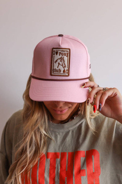 PINK PONY CLUB TRUCKER HAT - Lulu Bella Boutique