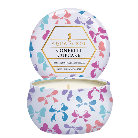 Confetti Cupcake 4oz Limited Edition Tin Candles - Lulu Bella Boutique