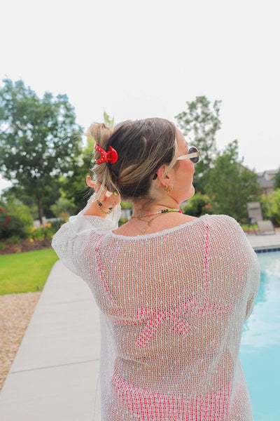 POLKA DOT LAY DOWN 2.0 CLAW: YELLOW - Lulu Bella Boutique