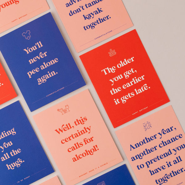 Earlier it Gets Late | Funny Birthday Card - Lulu Bella Boutique