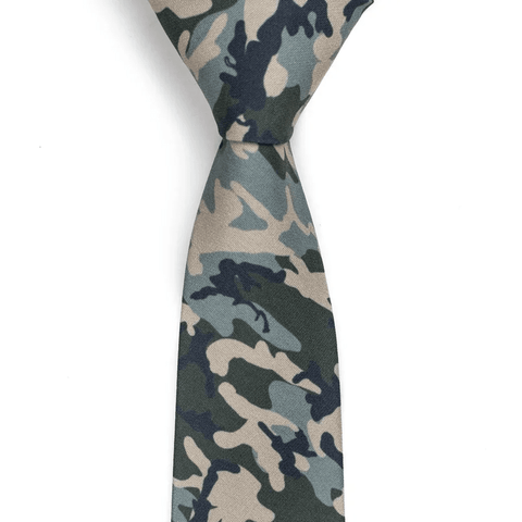 Caliber Camo: 2.5" Slim/Skinny Tie