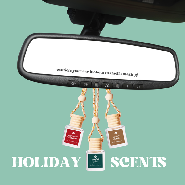 Car Diffusers | NEW Holiday Scents: Individual Mylar Bag / Mulled Cider