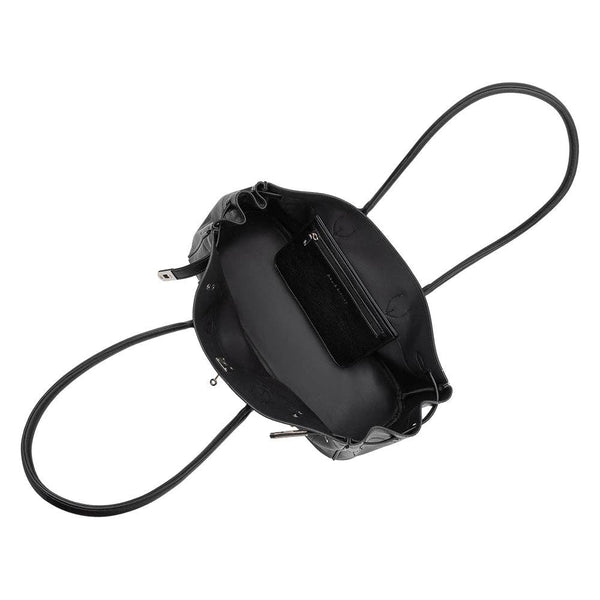 Rocky Black Recycled Vegan Lthr Shoulder Bag Pre-Order 3/30 - Lulu Bella Boutique