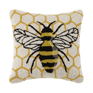 Honeycomb Bee Hook Pillow - The Pillow Shop