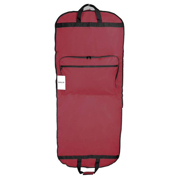 DALIX 60" Professional Garment Bag Cover for Suits Dresses: White - Lulu Bella Boutique