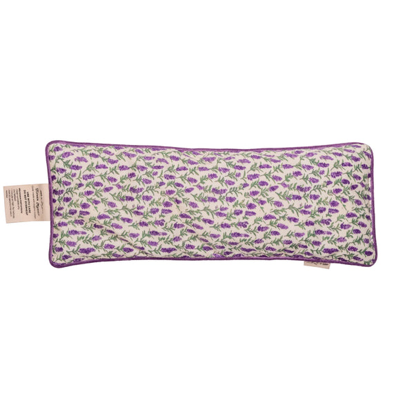 Lavender Neck Pillow -- Organic Cotton Heat or Cool - Lulu Bella Boutique