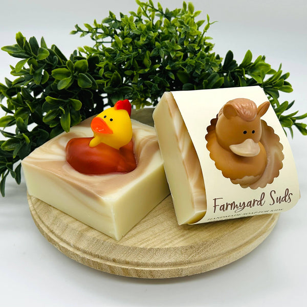 Farmyard Suds Handmade Soap Bar for Kids VEGAN COLD PROCESS