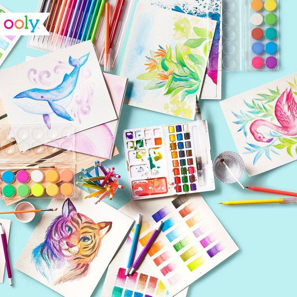 Chroma Blends: Watercolor Brush Markers (Set of 18) - Lulu Bella Boutique