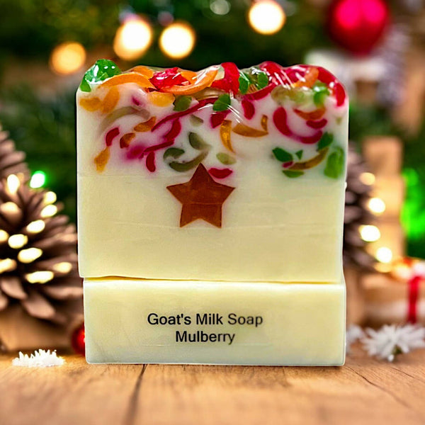 Christmas Bloom Soap: Peppermint