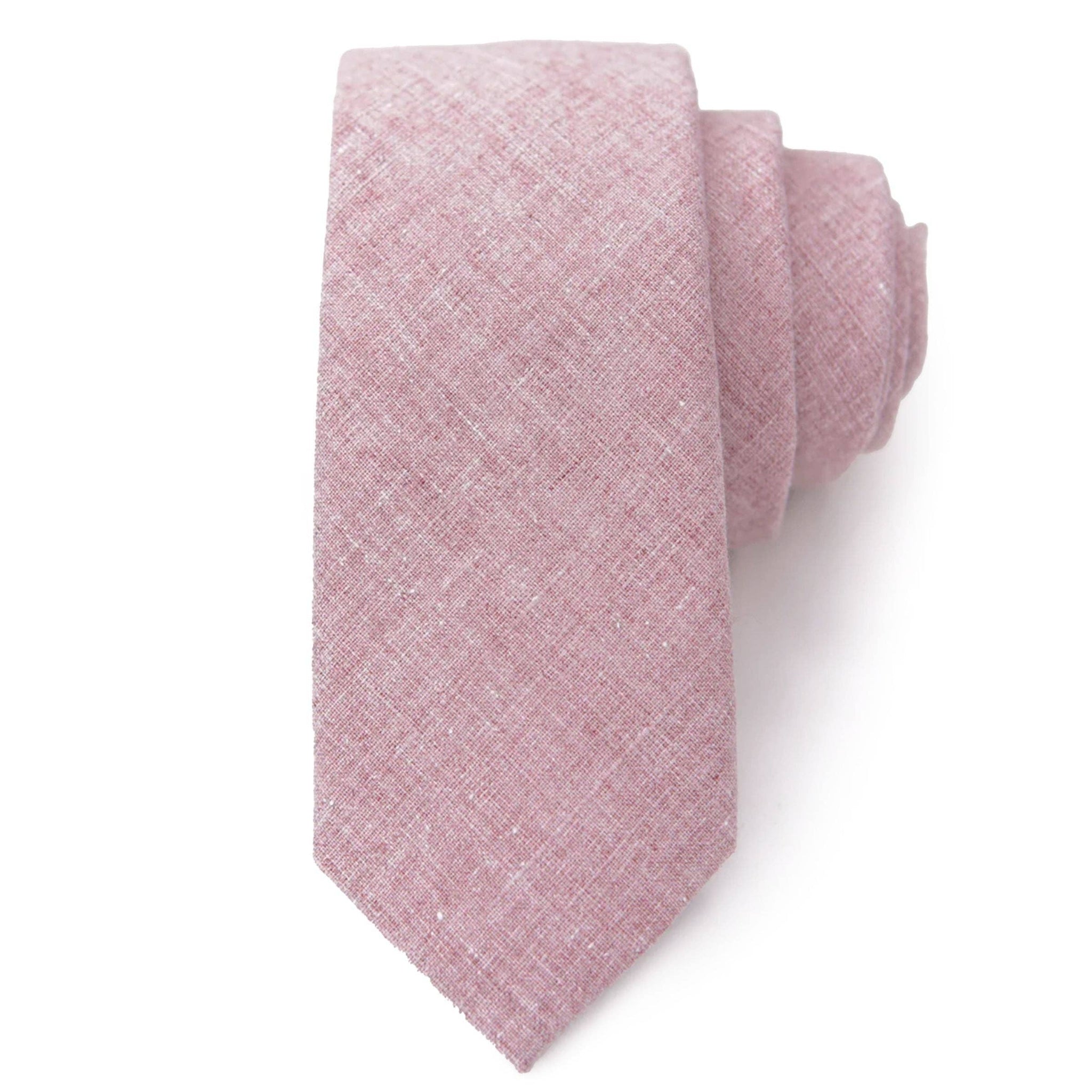 Blushing Men's Tie: Mens Big & Tall - 3" wide x 62" long - Lulu Bella Boutique