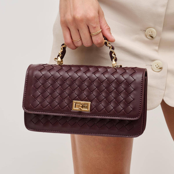 Lulu Woven Crossbody: Natural - Lulu Bella Boutique