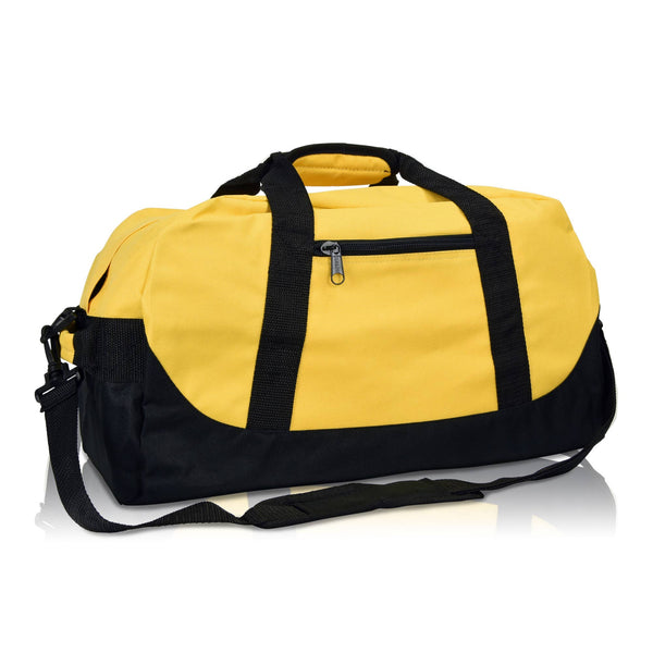 DALIX 18" Two Tone Duffle Bag: Pink - Lulu Bella Boutique