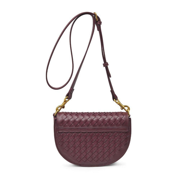 Alise Woven Crossbody: Oatmilk - Lulu Bella Boutique