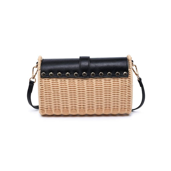 Benjamin Crossbody: Natural Black - Lulu Bella Boutique