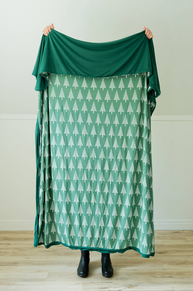 Alpine Mountain Lover Adult Swaddle Blanket, Camping Blanket