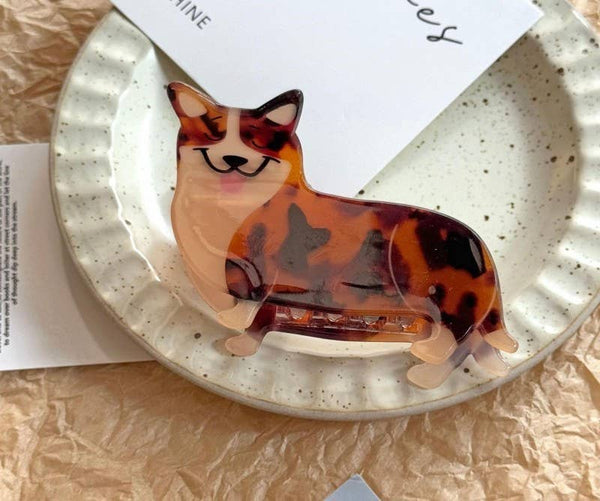 JUMBO DOG HAIR CLAW CLIPS | 40H1026: B - Lulu Bella Boutique