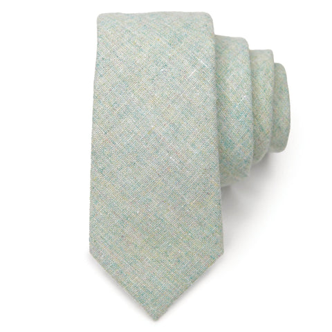 Sea Foam Men's Tie: Mens Big & Tall - 3" wide x 62" long - Lulu Bella Boutique
