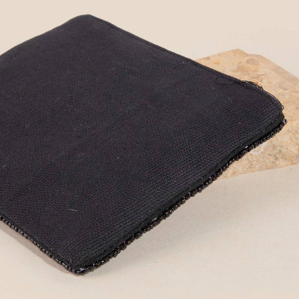 Vodka Money Seed Beaded Coin Purse: MULTI - Lulu Bella Boutique