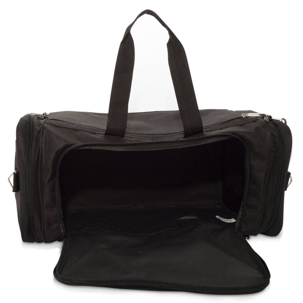 DALIX 21" Blank Sports Duffle Bag Gym Bag Travel Duffel: Pink - Lulu Bella Boutique