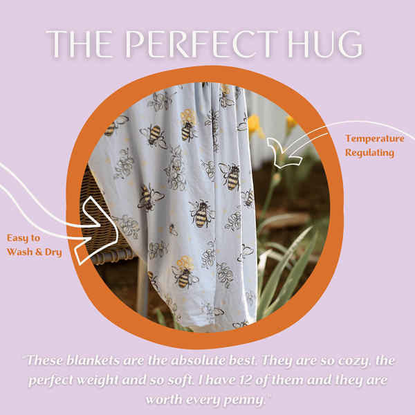 Honey Swaddle Blanket - Lulu Bella Boutique