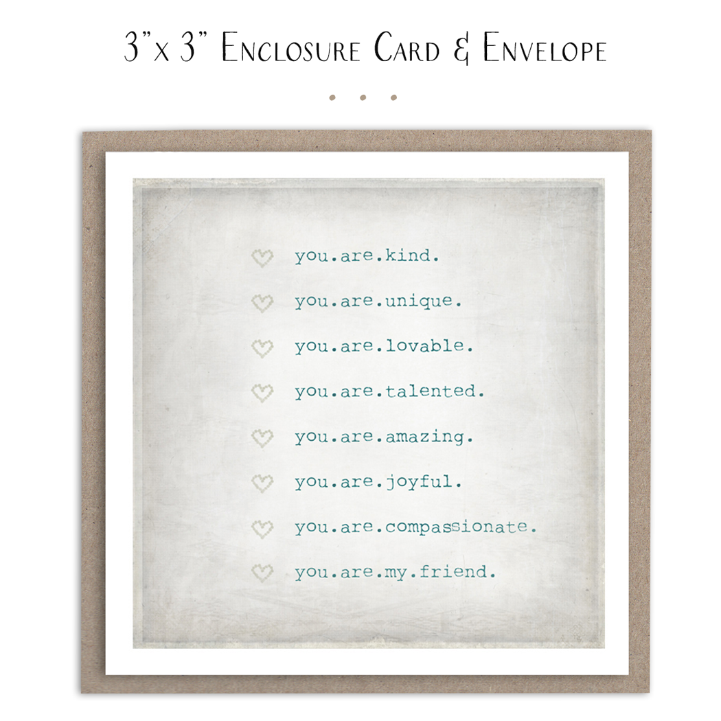 You Are My Friend Mini Card - Lulu Bella Boutique