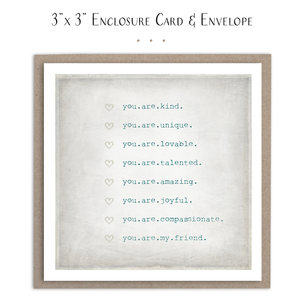 You Are My Friend Mini Card - Lulu Bella Boutique