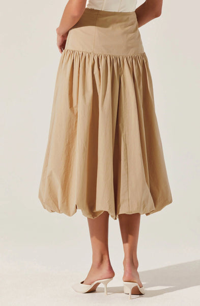Laryn Drop Waist Bubble Skirt - Lulu Bella Boutique