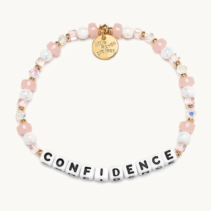 Confidence- The Power of Little Words  Bead Pattern: Rose Blush