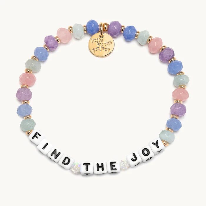 Find The Joy- The Power of Little Words Bead Pattern: Place Setting