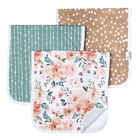 Premium Burp Cloth Set in Autumn