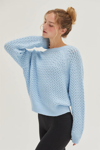 Swirl Knit Sweater