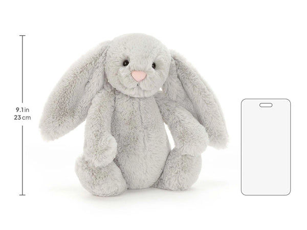 Bashful Silver Bunny Original - Lulu Bella Boutique