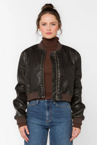 Becca Vegan Leather Jacket