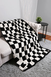 Checkered Throw Blanket