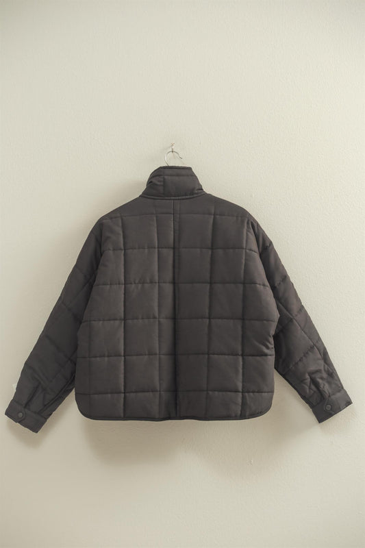Everyday Cute Quilted Puffer Jacket