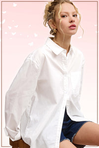 Cotton Button Down Shirt