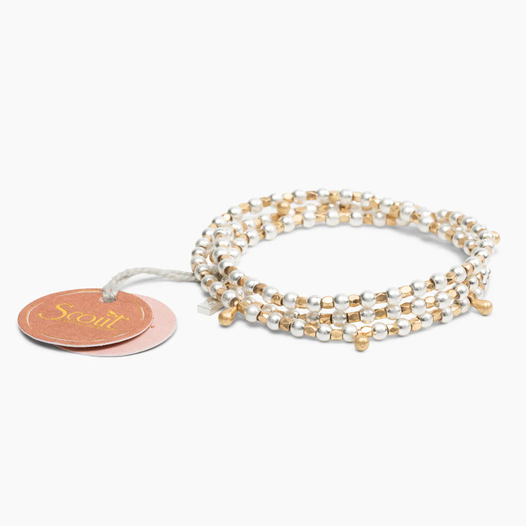 Metal Wrap Classic Teardrop Jewelry - Gold & Silver - Lulu Bella Boutique