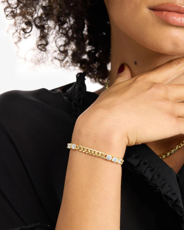 Baby Julian's Obsessed with Diamonds Bracelet - Lulu Bella Boutique