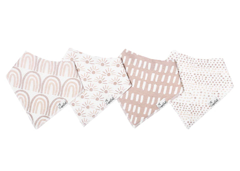 Baby Bandana Bib Set in Bliss