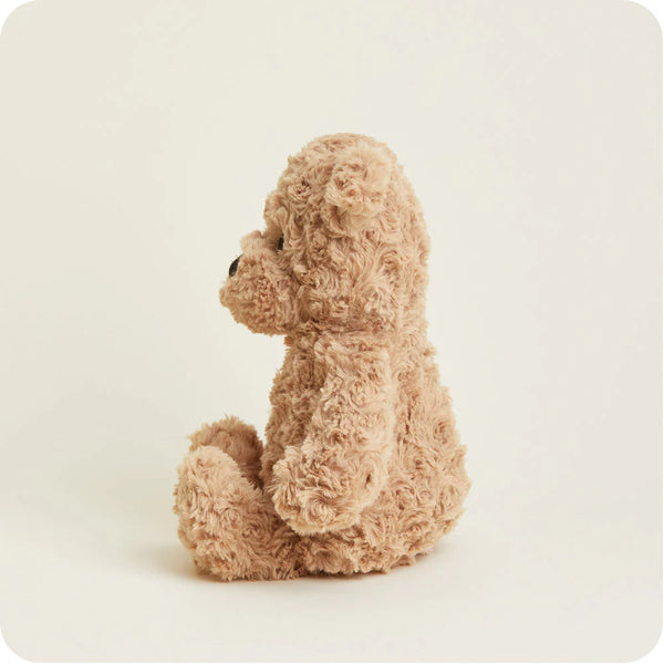 Brown Curly Bear Warmies - Lulu Bella Boutique